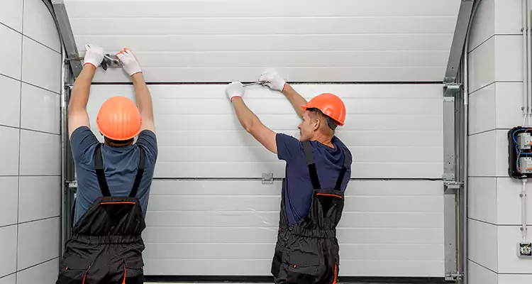 Garage Door Bottom Panel Repair in Hialeah Gardens, FL